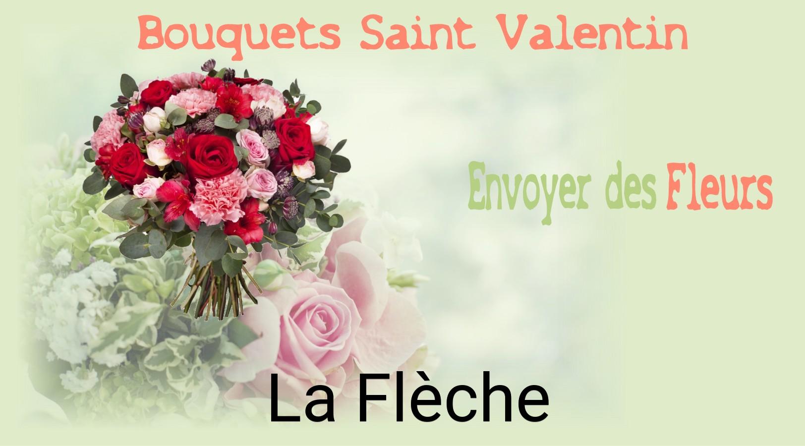 Roses de Saint-Valentin livrées à La Flèche